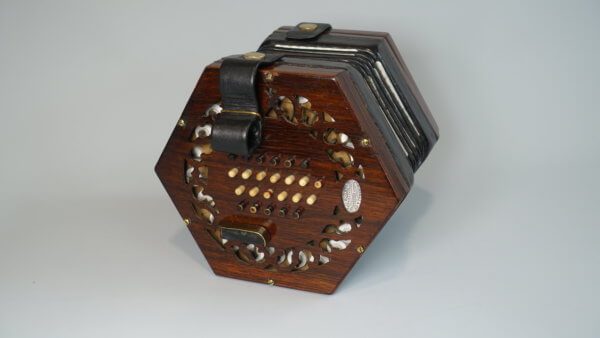 Lachenal - Concertina english ou chromatique - 48 boutons